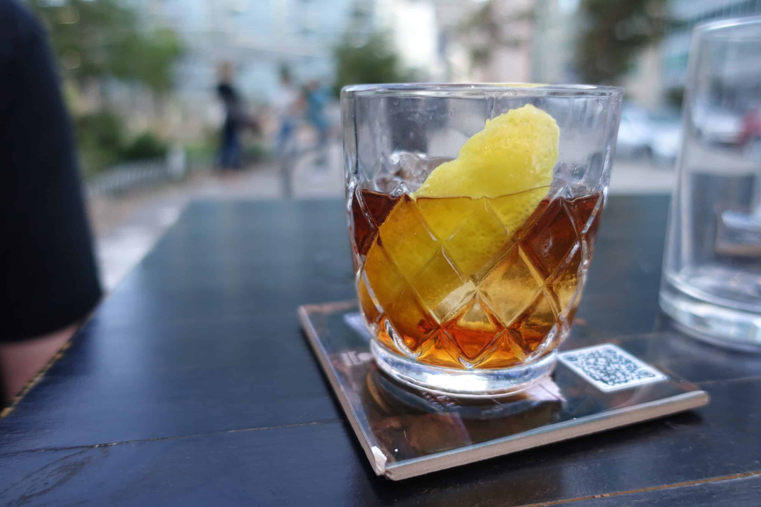 Old Fashioned Cocktail at Sweetleaf LIC
